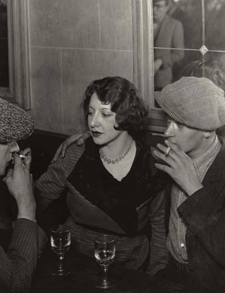 Brassaï, Couple au bal musette des Quatre-Saisons, rue de lappe, 1932