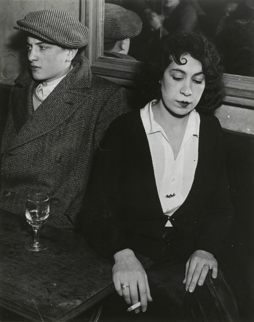Brassaï, Couple fâché au bal des Quatre-Saisons, 1932